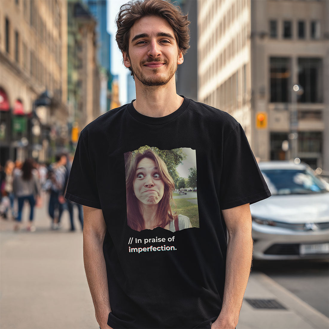 In praise of imperfection. | Customizable Shirt
