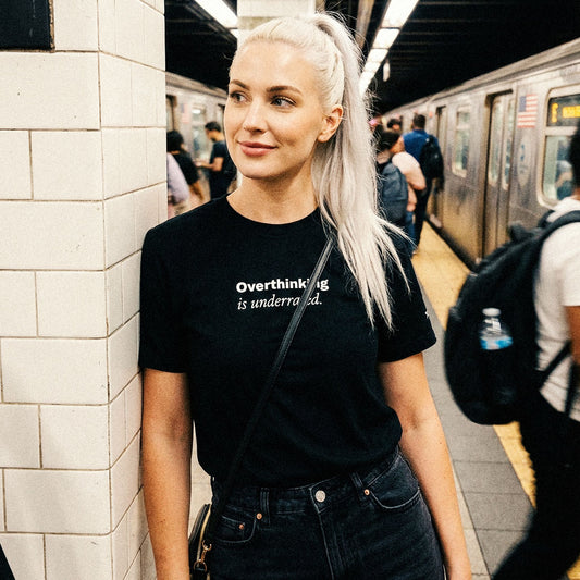 Overthinking is underrated. • 31 Tabs Classic Tee