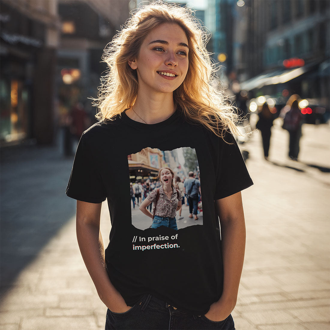 In praise of imperfection. | Customizable Shirt