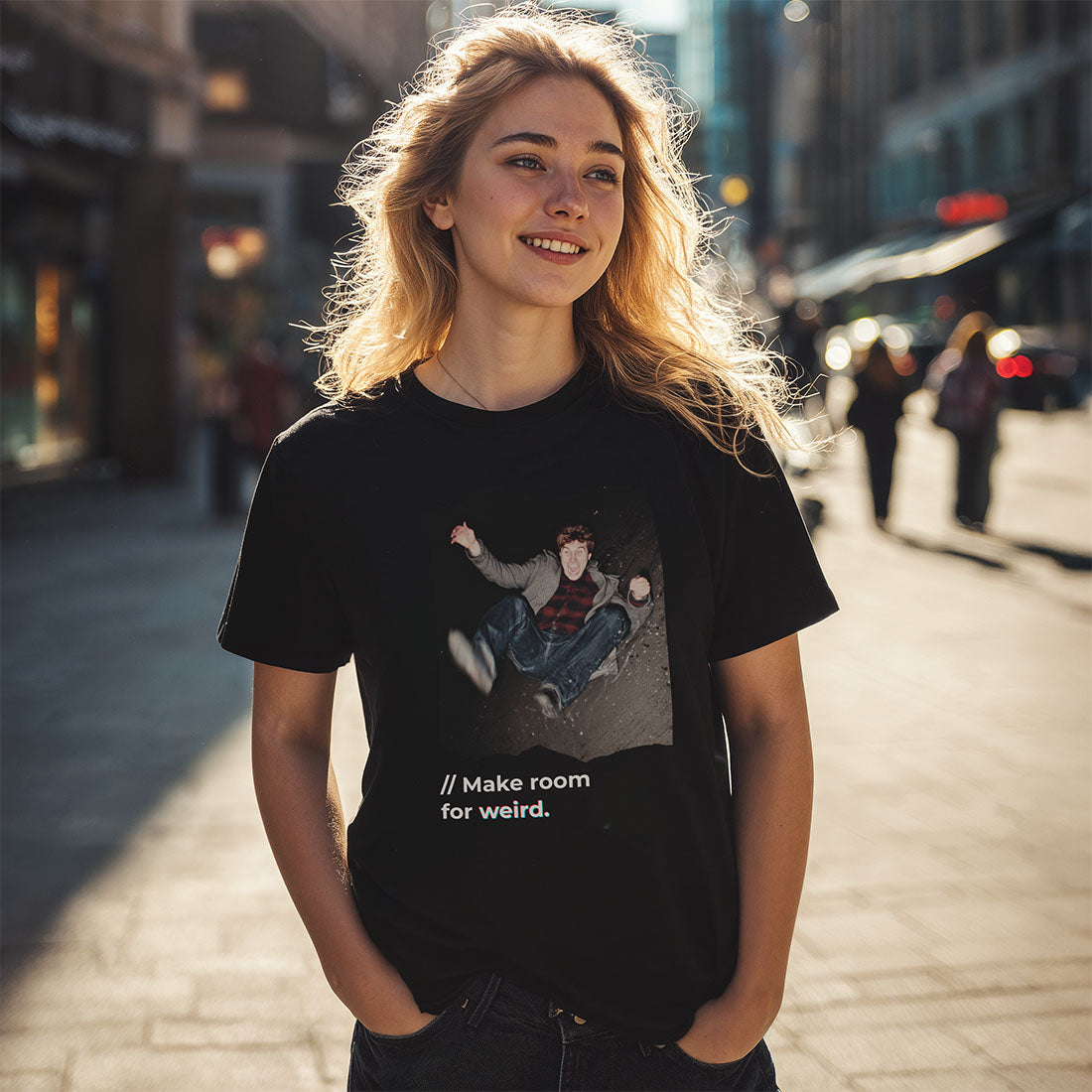 Make room for weird. | Customizable Shirt