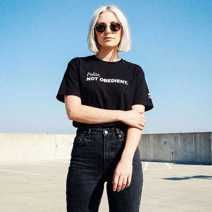 Polite, NOT OBEDIENT • 31 Tabs Classic Tee