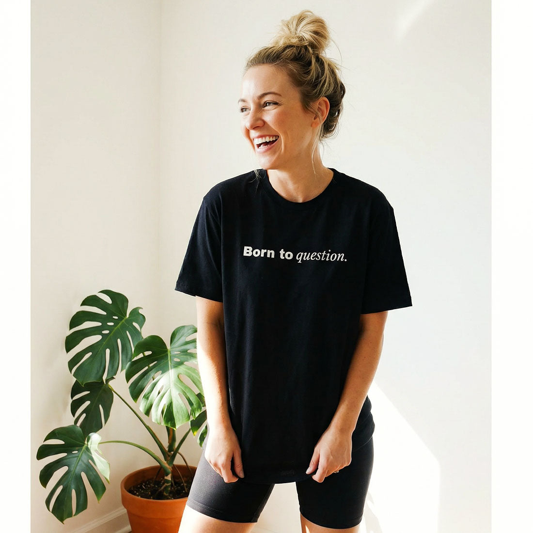 Born to question. • 31 Tabs Classic Tee