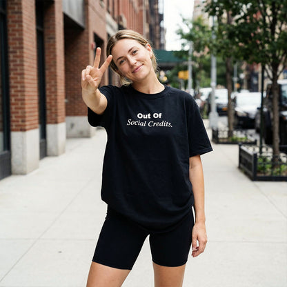 Out Of Social Credits. • 31 Tabs Classic Tee
