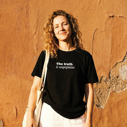 The truth is unpopular. • 31 Tabs Classic Tee